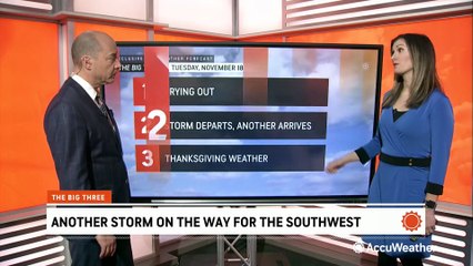 Third in a series of storms to cause more impacts for the Southwest