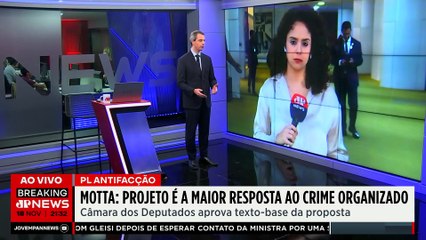 Câmara aprova texto-base do Projeto Antifacção
