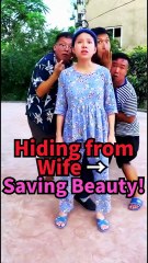 Wife’s Leg-Breaking Threat! Husband Hides to See Village Beauty, Ends Up Saving a Girl?