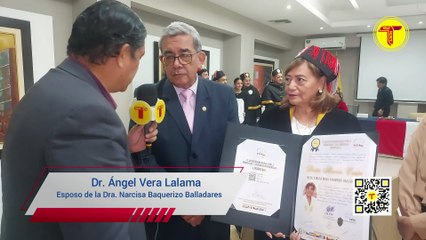 MUJER ENTREGADA A EJERCER EL DERECHO Y HACER PREVALECER LA JUSTICIA RECIBIÓ EL DOCTORADO HONORIS CAUSA