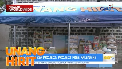 UH SORPRESA PROJECT: PROJECT FREE PALENGKE | Unang Hirit
