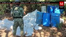 En Durango, autoridades encuentran y desmantelan un laboratorio clandestino de metanfetamina
