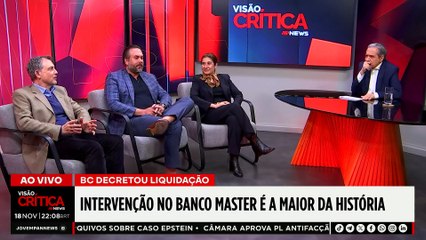 Doutor em economia fala sobre intervenção no banco Master | VISÃO CRÍTICA