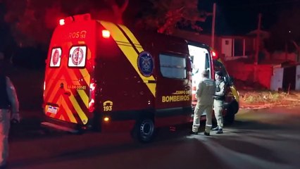 Homem é agredido com paulada na cabeça e socorrido pelo Siate na Rua Europa