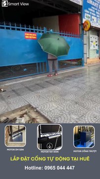 Lắp đặt cổng tự động tại Huế – Mở cổng chỉ bằng 1 nút bấm _ Smart View Huế #congtudonghue