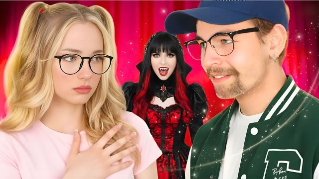 Une FILLE VAMPIRE Méchante M'aide à Conquérir Mon Crush ! Relooking Beauté DIY par La La Life