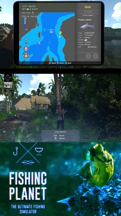 How to catch Congo Yellowfish in Congo River in Africa | Fishing Planet