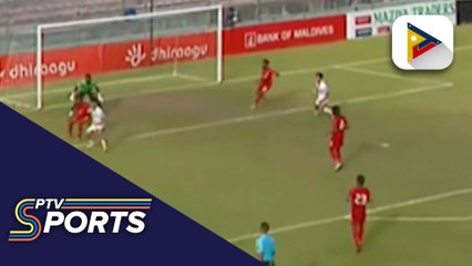 Philippine Men's Football Team, wagi kontra Maldives sa 2027 AFC Asian Cup Qualifiers