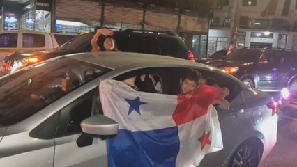 Panameños celebran su segundo Mundial