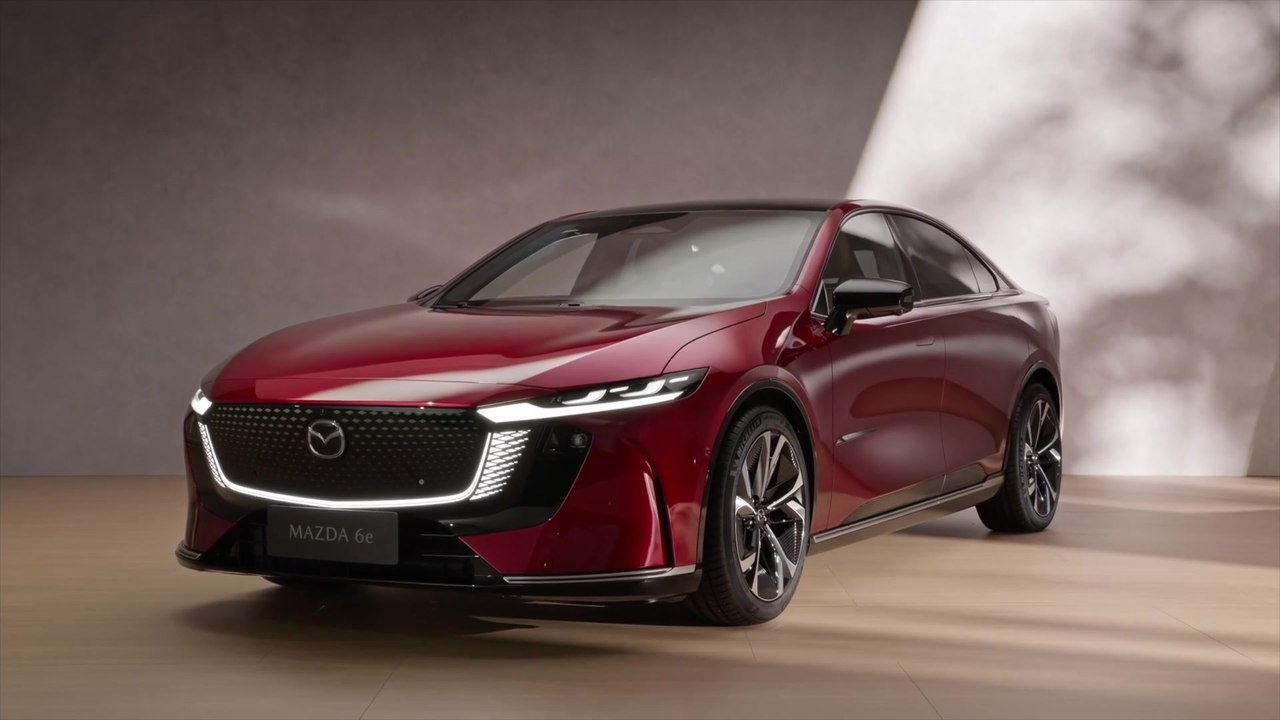 Zeitloses Design und moderne Funktionalität im Mazda6e - Außendesign