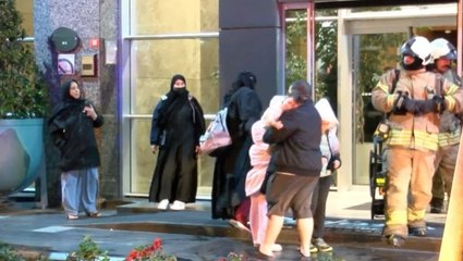 İstanbul'da 27 katlı otelde yangın!