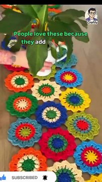 Handmade Crochet Dining Set | Stunning Table Décor Caption: A perfectly crafted crochet dining set — from mats to runners to coasters — bringing elegance and warmth to any table setting. Follow Craftly for more handmade décor ideas. #crochetdining #croc