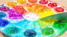 【音フェチ必見】虹色のゼリーとスイカを切る音、どっちが好み？不思議なASMR動画の世界へようこそ！