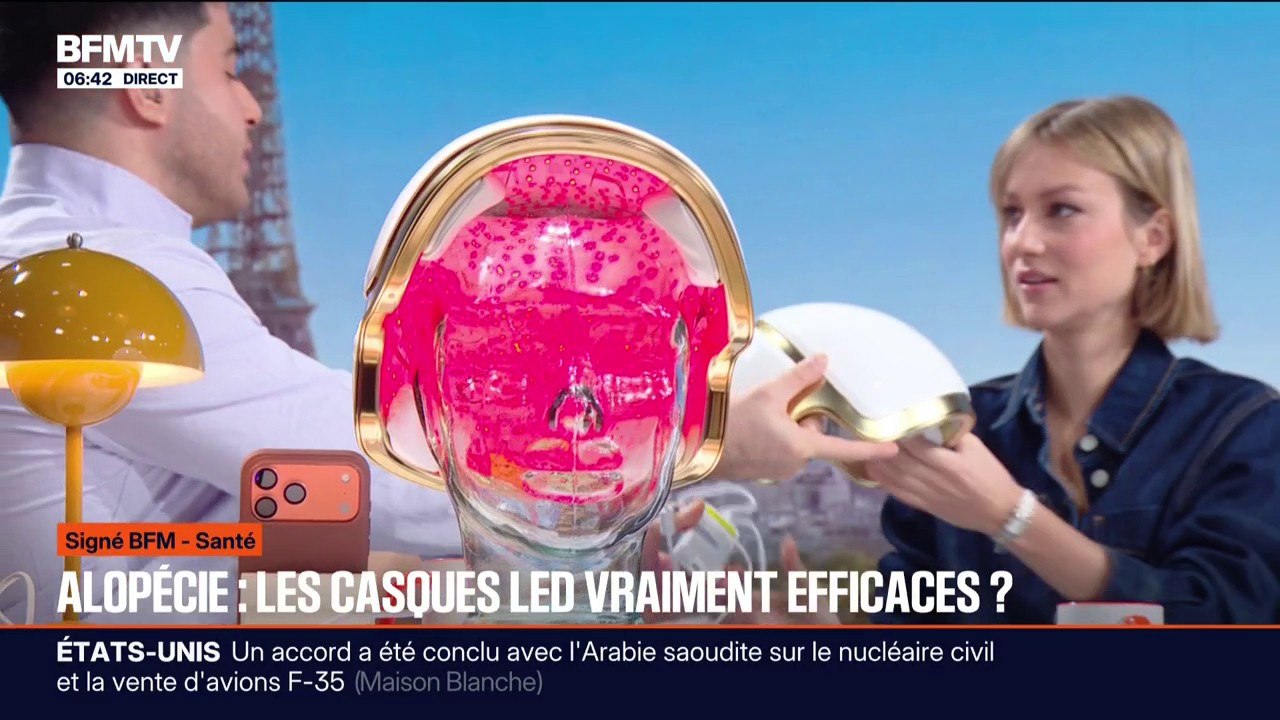 SIGNÉ BFM - Tendance sur les réseaux sociaux, les casques LED sont-ils vraiment efficaces?