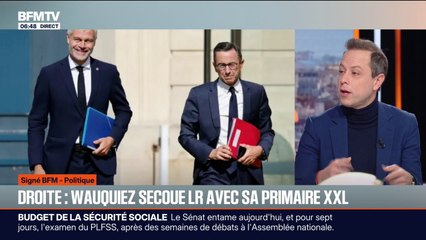 SIGNÉ BFM - Laurent Wauquiez sème la pagaille chez les Républicains avec sa proposition de primaire XXL