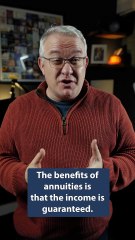 Michael asks about the pros & cons of annuities vs drawdown for providing retirement income #shorts