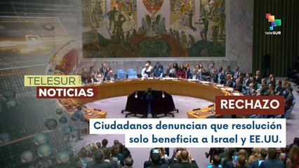 Facciones palestinas rechazan propuesta de supervisión internacional de EE. UU. en la ONU