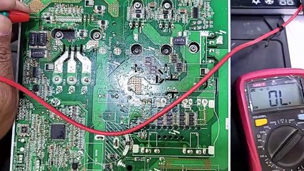 Gree Dc inverter ac H5 F5 error code outdoor pcb  Dc inverter ac pcb training center