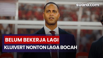 Patrick Kluivert Belum Bekerja, Jadi Sorotan Saat Nonton Pertandingan Bocah