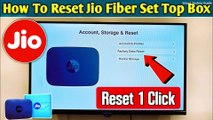 how to reset jio fiber set top box | how to factory reset jio fiber set top box | jio set top box