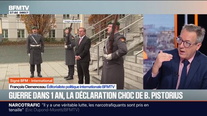 SIGNÉ BFM - Le ministre allemand de la Défense met en garde contre une "possible" nouvelle guerre d'agression de la Russie en 2028, voire avant