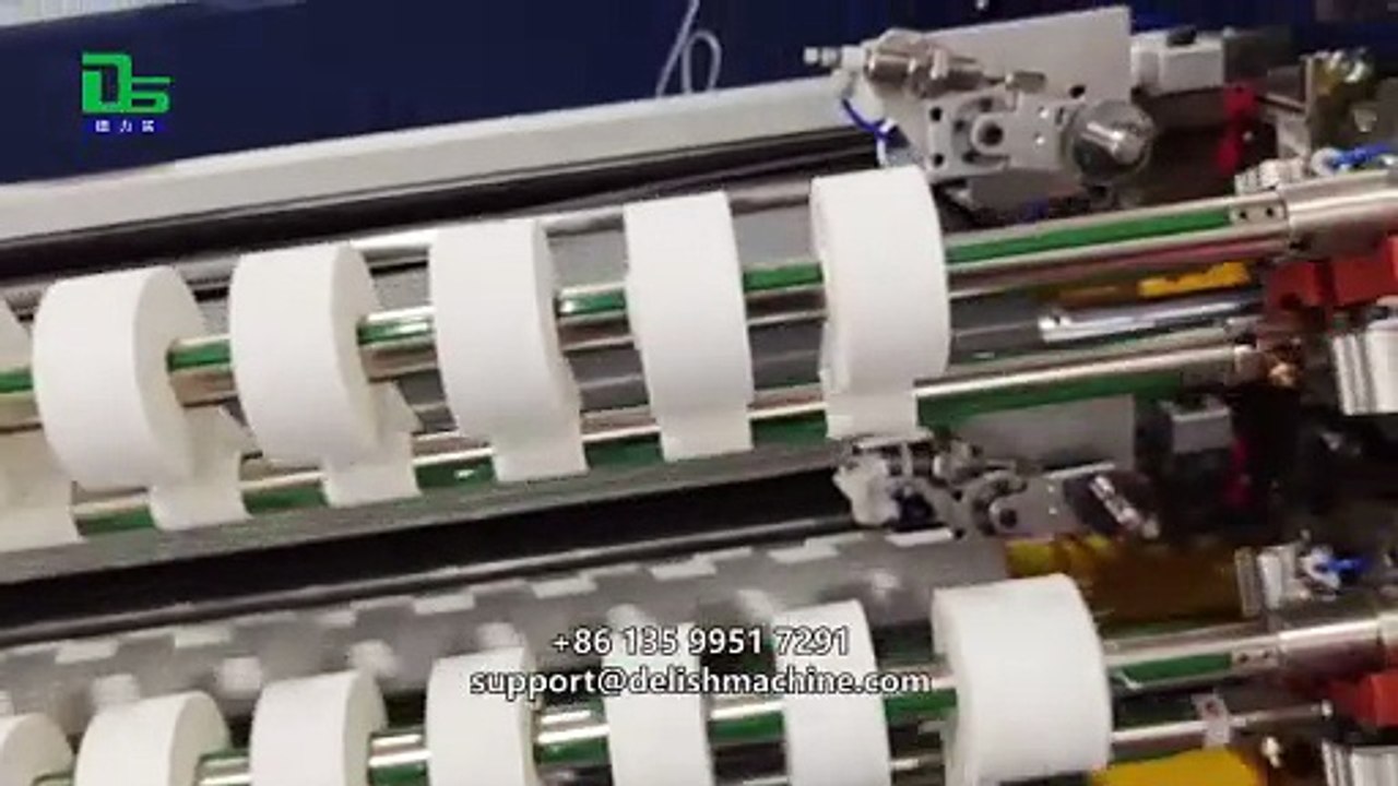 DELISH athletic kinesiology tape slitting rewinding machine ensures supply and enables mass production.