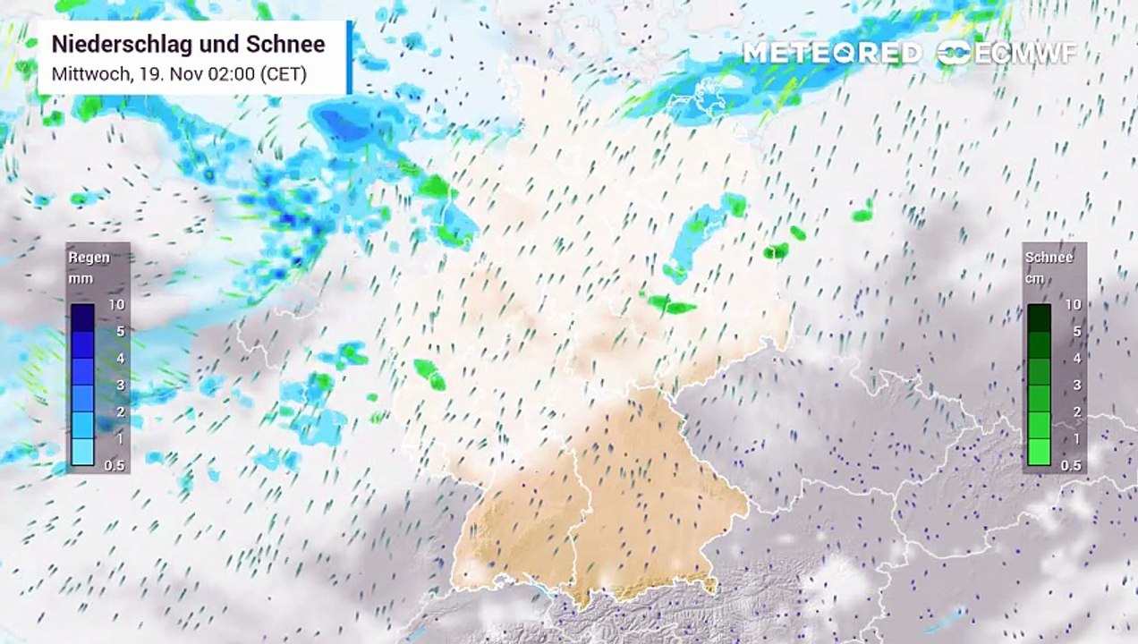 Wintereinbruch in Deutschland und das ungewöhnlich früh!