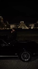 Trying to become #ryanGosling dans le film #drive 🎬 #movie #film #actor #french #paris #france #louvre #love #car #mustang #lifestyle