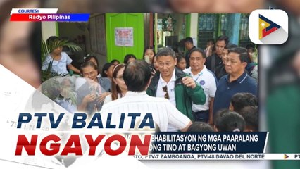 DepEd, minamadali ang rehabilitasyon ng mga paaralang nasalanta ng Bagyong #TinoPH at Bagyong #UwanPH