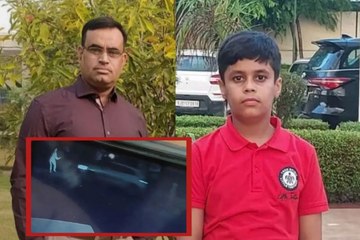 बेटे को बचाने के चक्कर में फॉरेस्टर की मौत, CCTV  फुटेज आया सामने