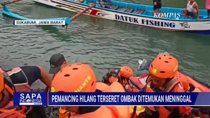 3 Hari Pencarian, Pemancing Terseret Ombak Ditemukan dalam Kondisi Tak Bernyawa!