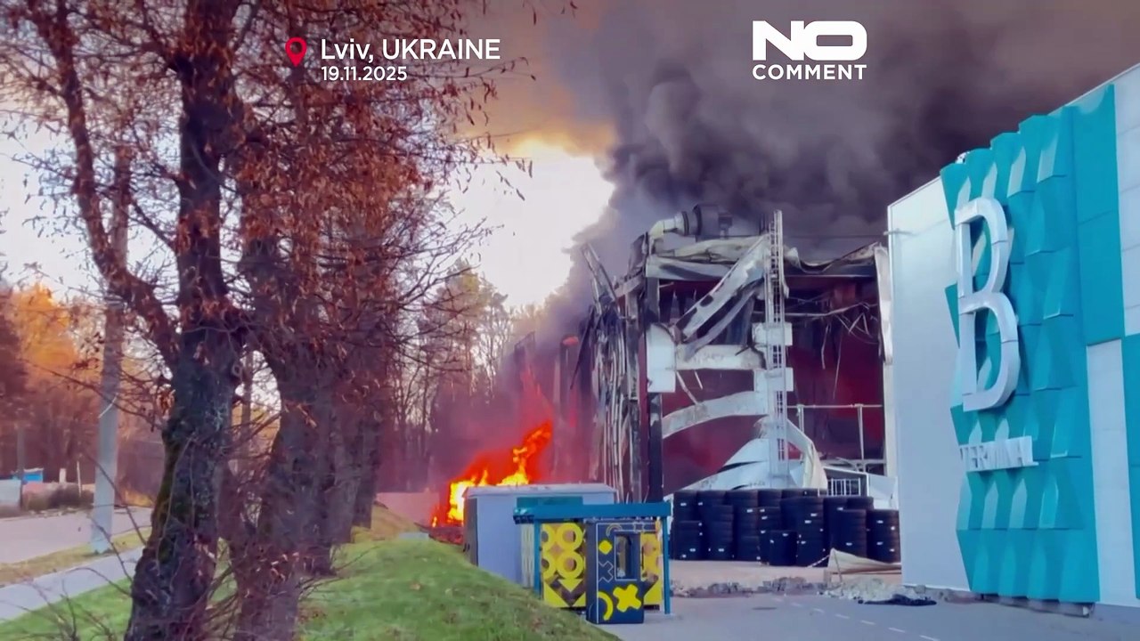 Drones e mísseis russos atingem Lviv e Kharkiv