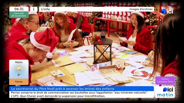 19/11/2025 - ici matin parici Normandie (Calvados - Orne) en vidéo
