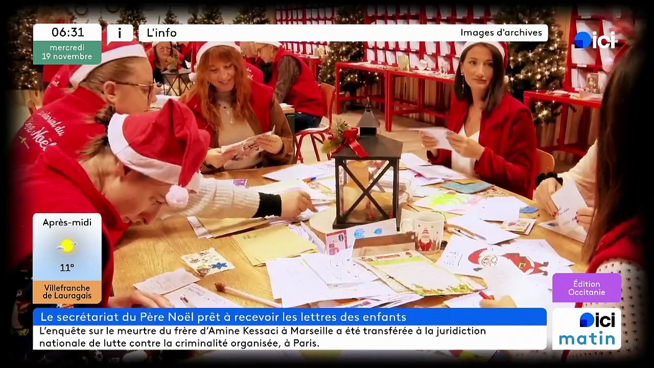 19/11/2025 - ici matin par ici Occitanie en vidéo