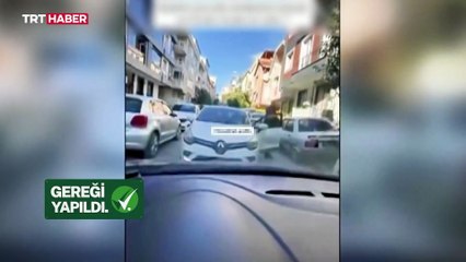 Ters yönden geldiği için kendisini uyaran sürücüye saldıran kişi yakalandı