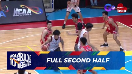 FULL SECOND HALF - San Beda Red Lions vs EAC Generals | NCAA Season 101