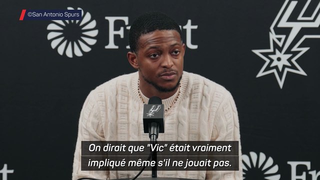 De'Aaron Fox (San Antonio Spurs) : « Tout ce que Wembanyama veut, c'est gagner, qu'il joue ou non » - Basket - NBA