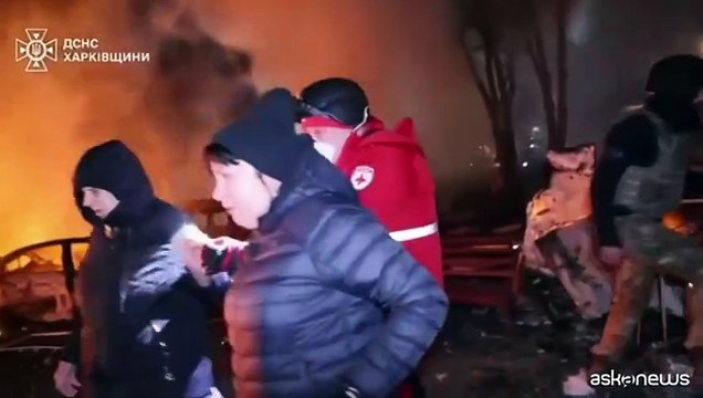 Ucraina, almeno 36 feriti nel massiccio attacco russo a Kharkiv