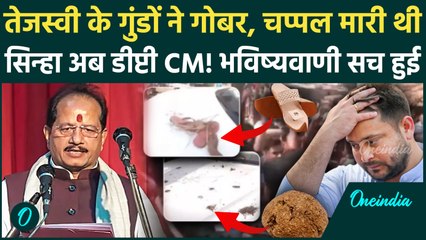 Nitish Kumar ने Deputy CM के लिए Vijay Kumar Sinha को दी कुर्सी, चुनाव में RJD ने चप्पल मारी थी |JDU