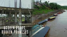 Flood control project sa Silvino Lubos, Northern Samar, gumuho pagkatapos ng dalawang taon | Broken Roads Broken Promises