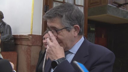 Patxi López subraya que ya actuó con Cerdán y espera que la Justicia llegue "hasta el final"