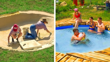Transform Your Own Backyard Oasis With a DIY Swimming Pool!