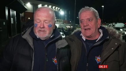 Ecstatic Scotland fan compares World Cup qualification to birth of children