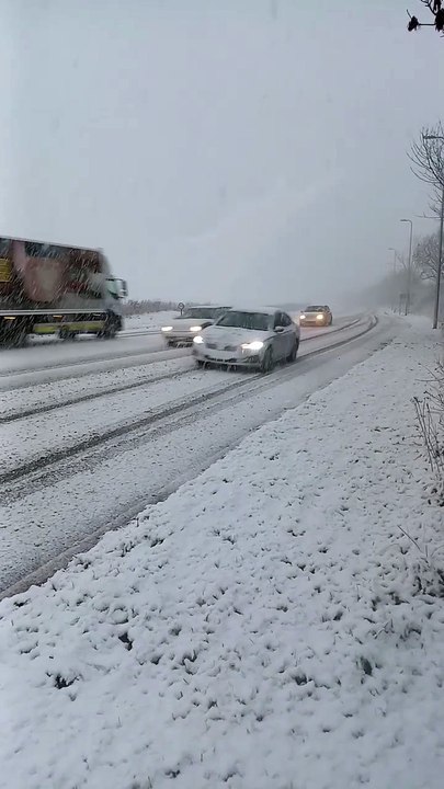 Snowy A9 at Tain bypass