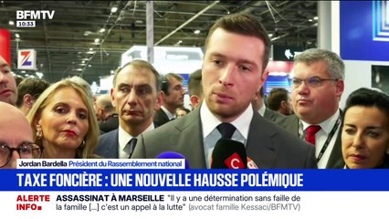 Augmentation de la taxe foncière: "C'est un coup dans le dos porté aux propriétaires français", dénonce Jordan Bardella