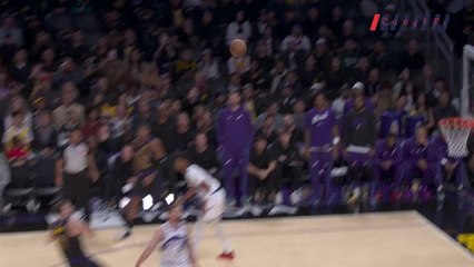 Luka lights up Lakers with historic double-double
