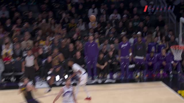 Luka lights up Lakers with historic double-double