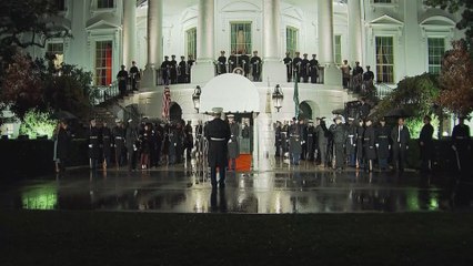 Trump welcomes Saudi Prince to the dinner in the White House