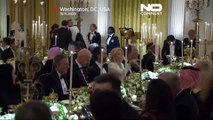 Cristiano Ronaldo partecipa alla cena alla Casa Bianca di Trump e del principe ereditario saudita