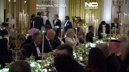 Cristiano Ronaldo beim Dinner im Weißen Haus, ausgerichtet von Trump und dem saudischen Kronprinzen